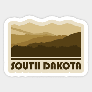 South dakota and nature Sticker